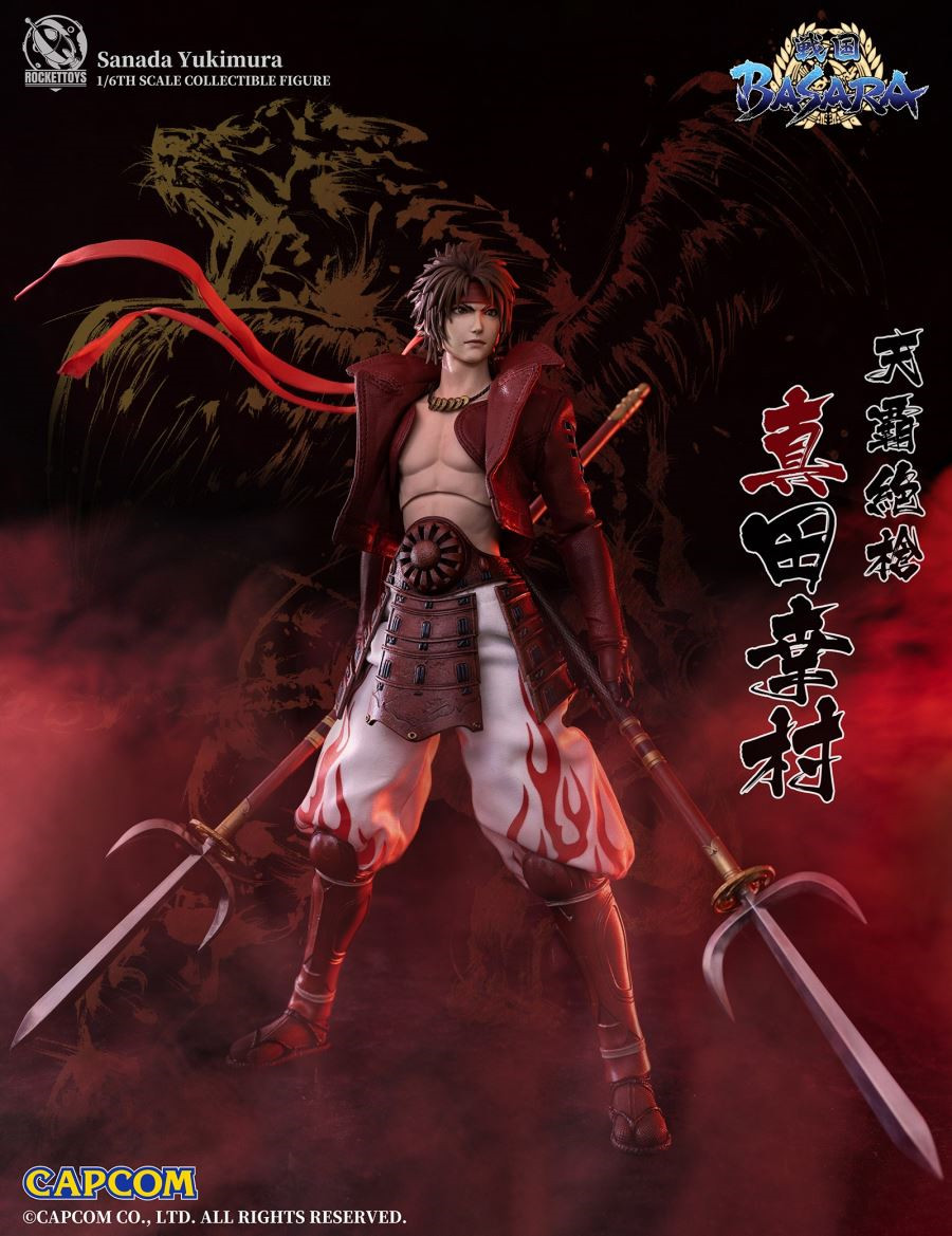 RocketToys推出《战国Basara》真田幸村1/6可动人偶