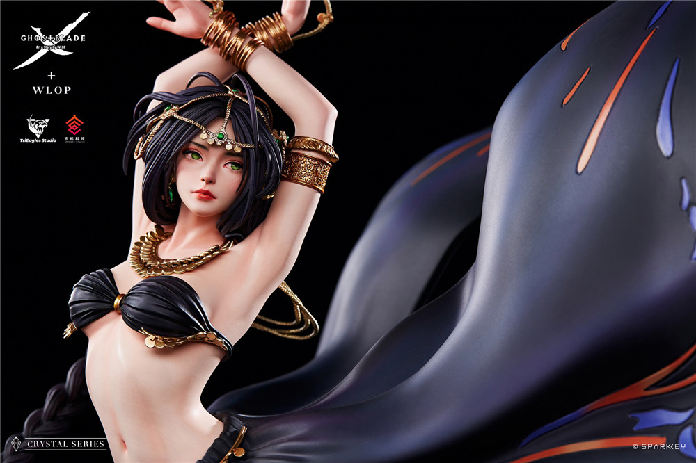 TriEagles Studio推出《鬼刀》风铃蝶舞1/4雕像