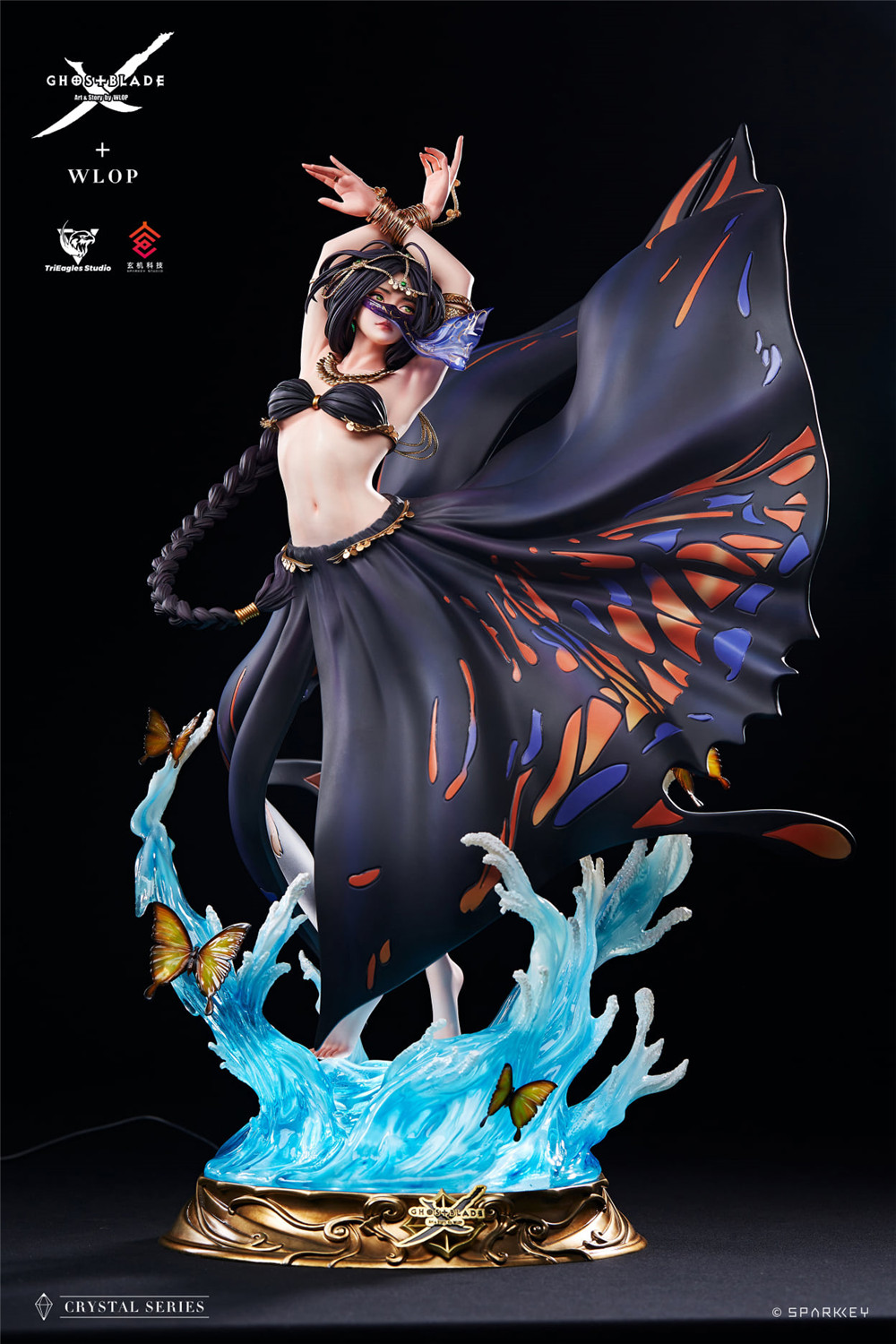 TriEagles Studio推出《鬼刀》风铃蝶舞1/4雕像