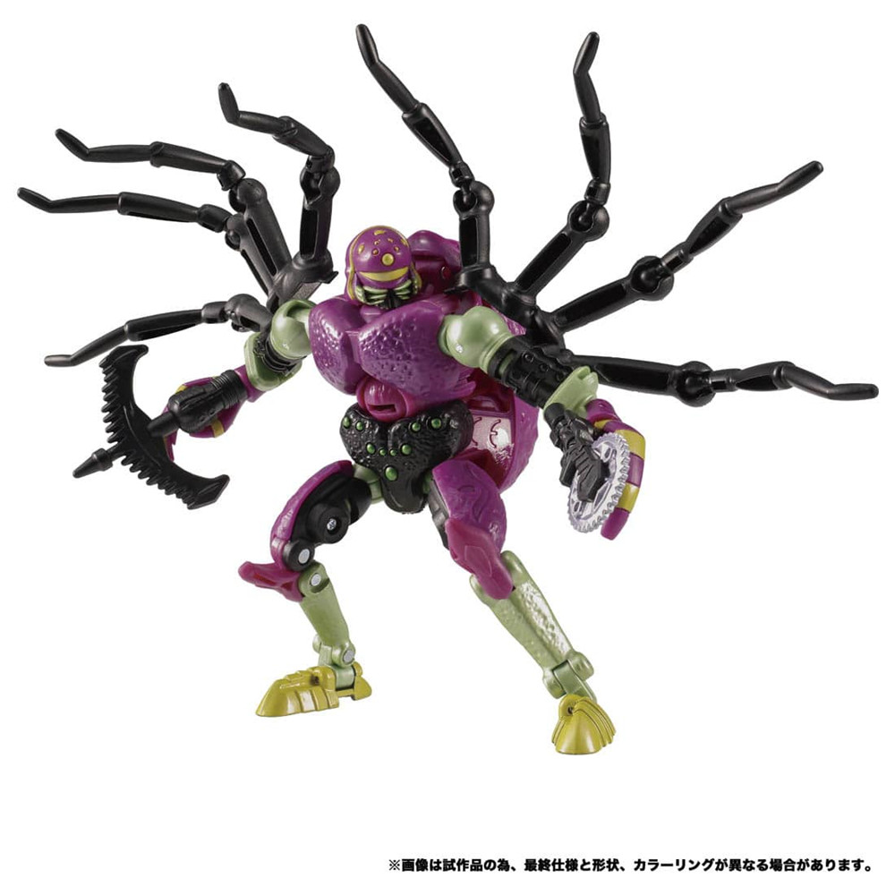 takara tomy推出变形金刚 遗产系列tl-11 d级狼蛛勇士