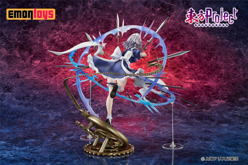 绘梦Toys推出画师TEDDY《东方Project》十六夜咲夜1/7手办