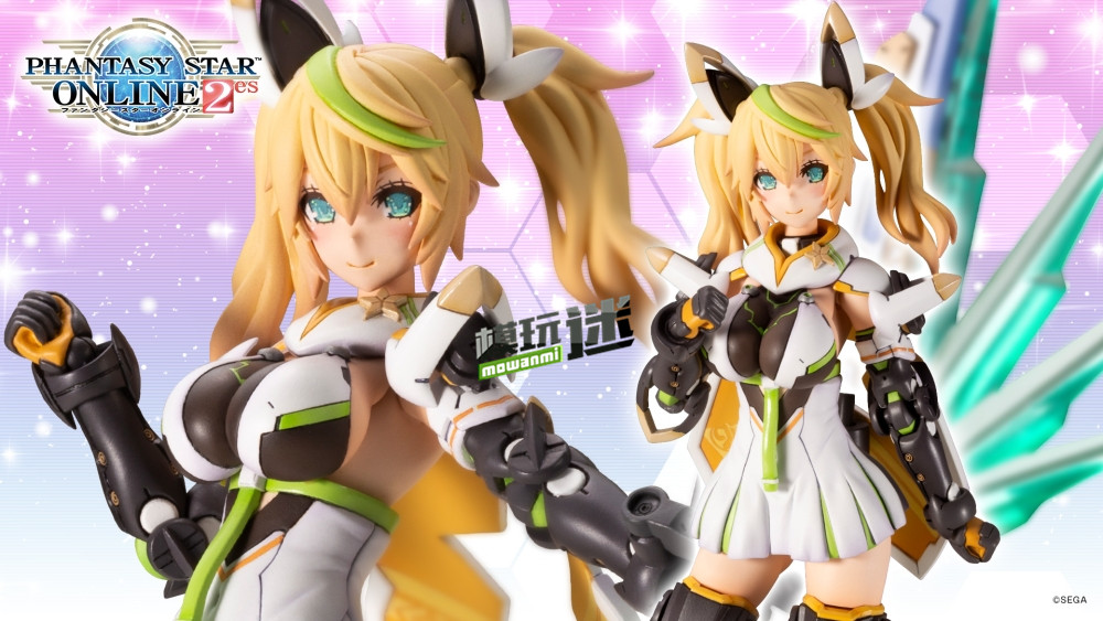 寿屋再版《梦幻之星OL2es》珍妮Stella Innocent Ver.可动拼装模型