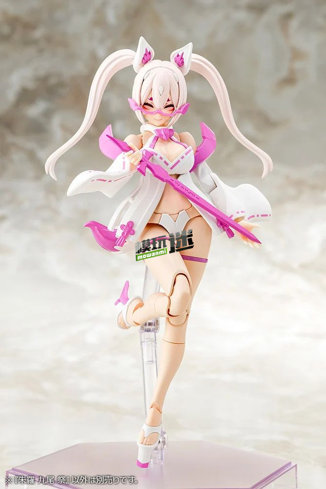 寿屋推出女神装置朱罗九尾祭1/1拼装人偶