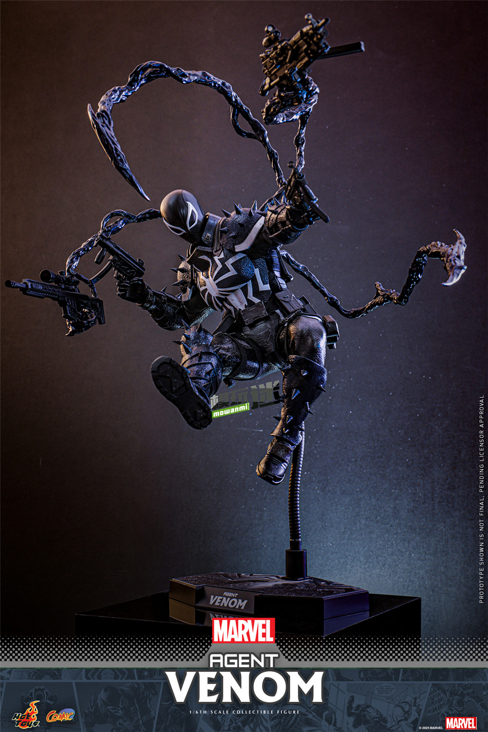 Hot Toys推出《漫威漫画》毒液特工1:6比例人偶