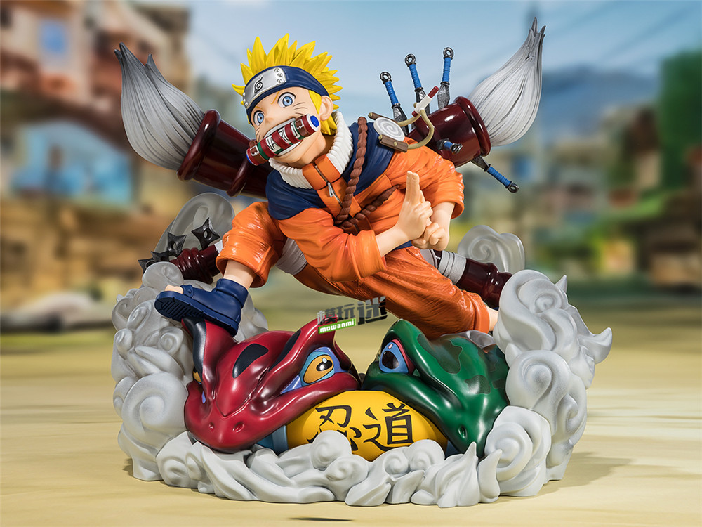 万代推出FiguartsZERO《火影忍者》漩涡鸣人-72册漫画封面系列-手办