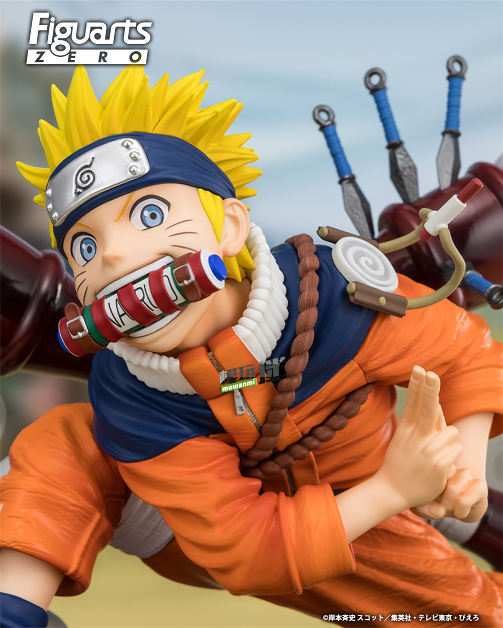 万代推出FiguartsZERO《火影忍者》漩涡鸣人-72册漫画封面系列-手办