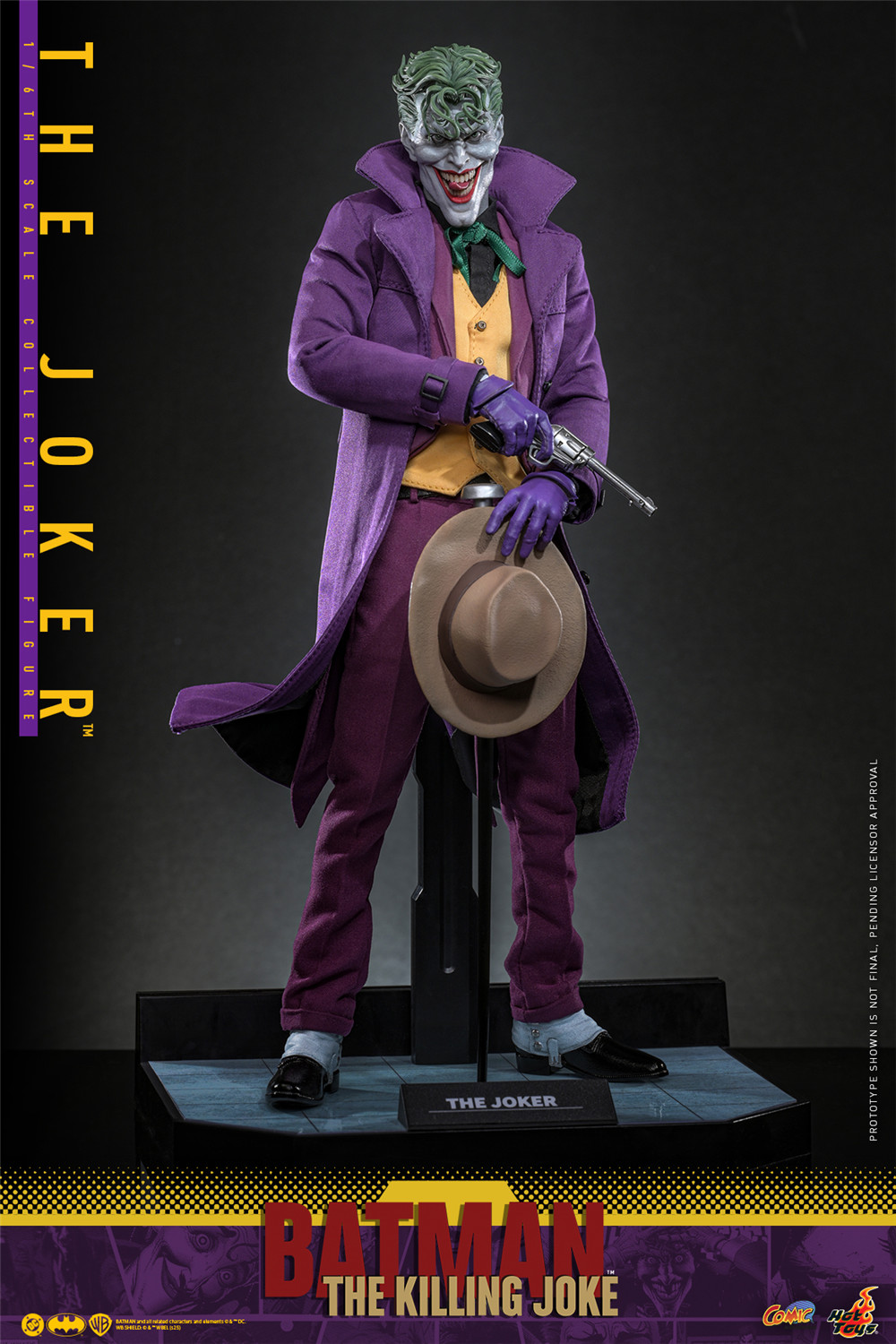 Hot Toys推出《蝙蝠侠：致命玩笑》小丑1:6比例人偶