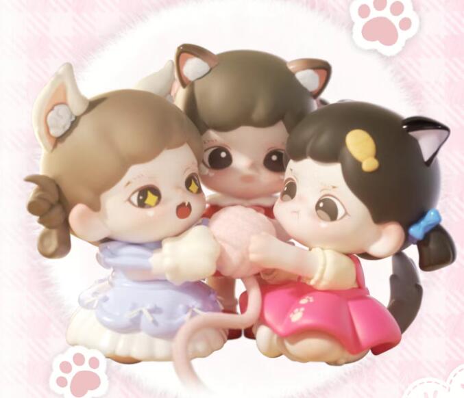 T N T SPACE推出Zoraa“喵呜·猫颜社mini系列”盲盒