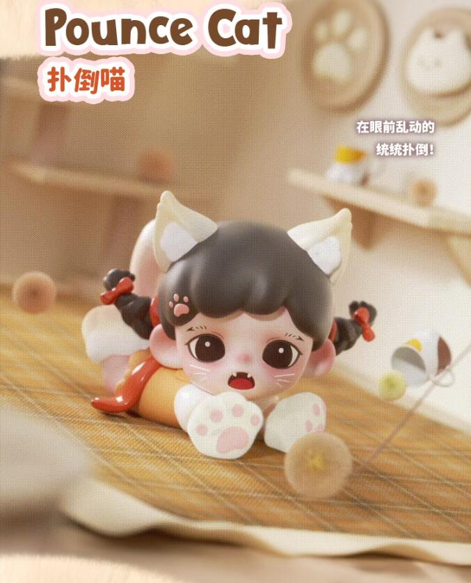 T N T SPACE推出Zoraa“喵呜·猫颜社mini系列”盲盒