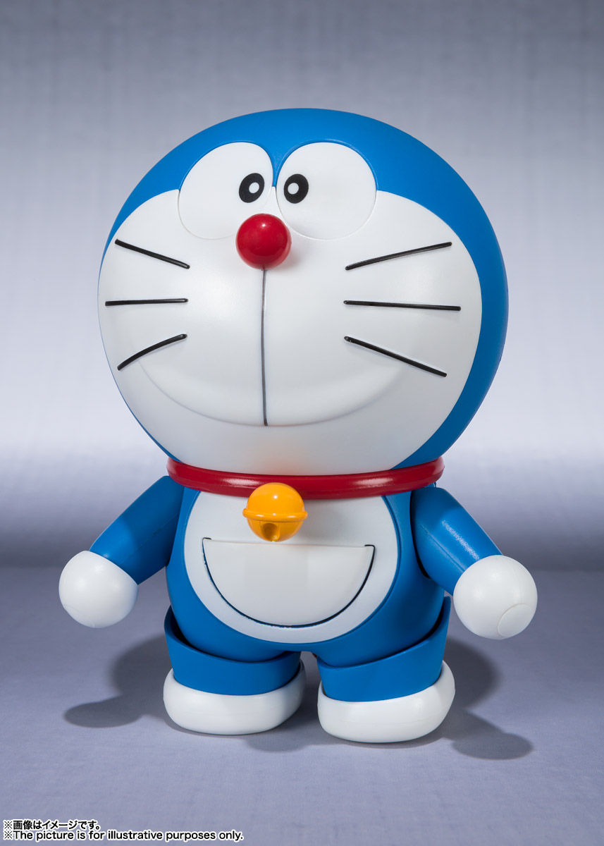 新品万代robot魂哆啦a梦