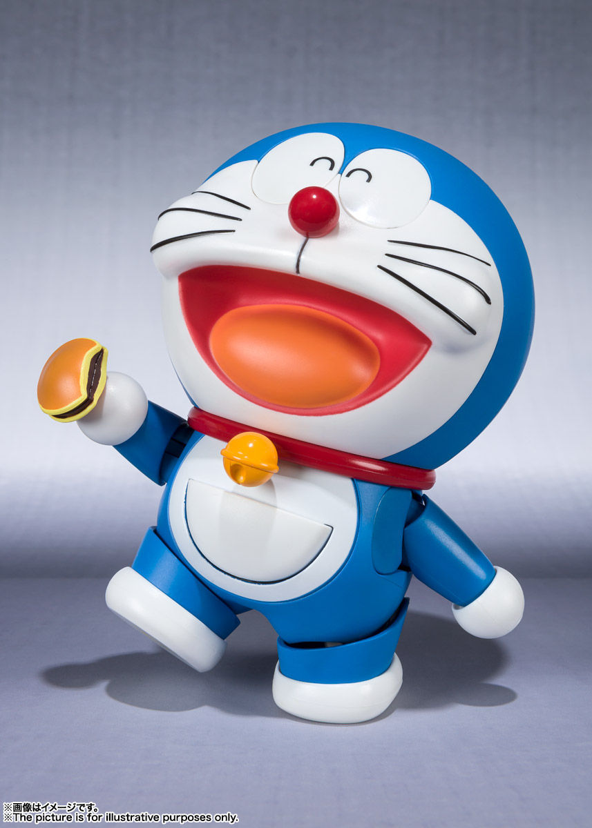 新品万代robot魂哆啦a梦
